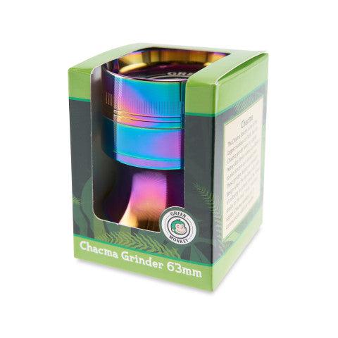 Green Monkey Grinders Chacma 63mm Magnetic Grinder with Ashtray