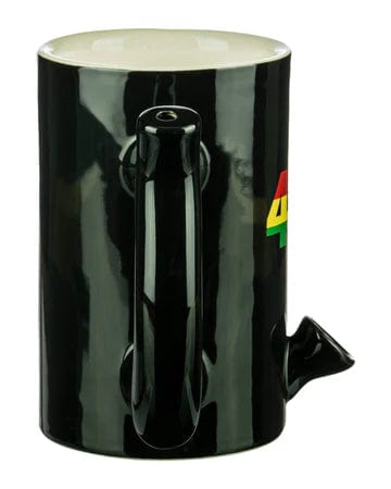 FashionCraft Hand Pipe Premium Roast & Toast - Large OG Pipe Mug - 420 Rasta