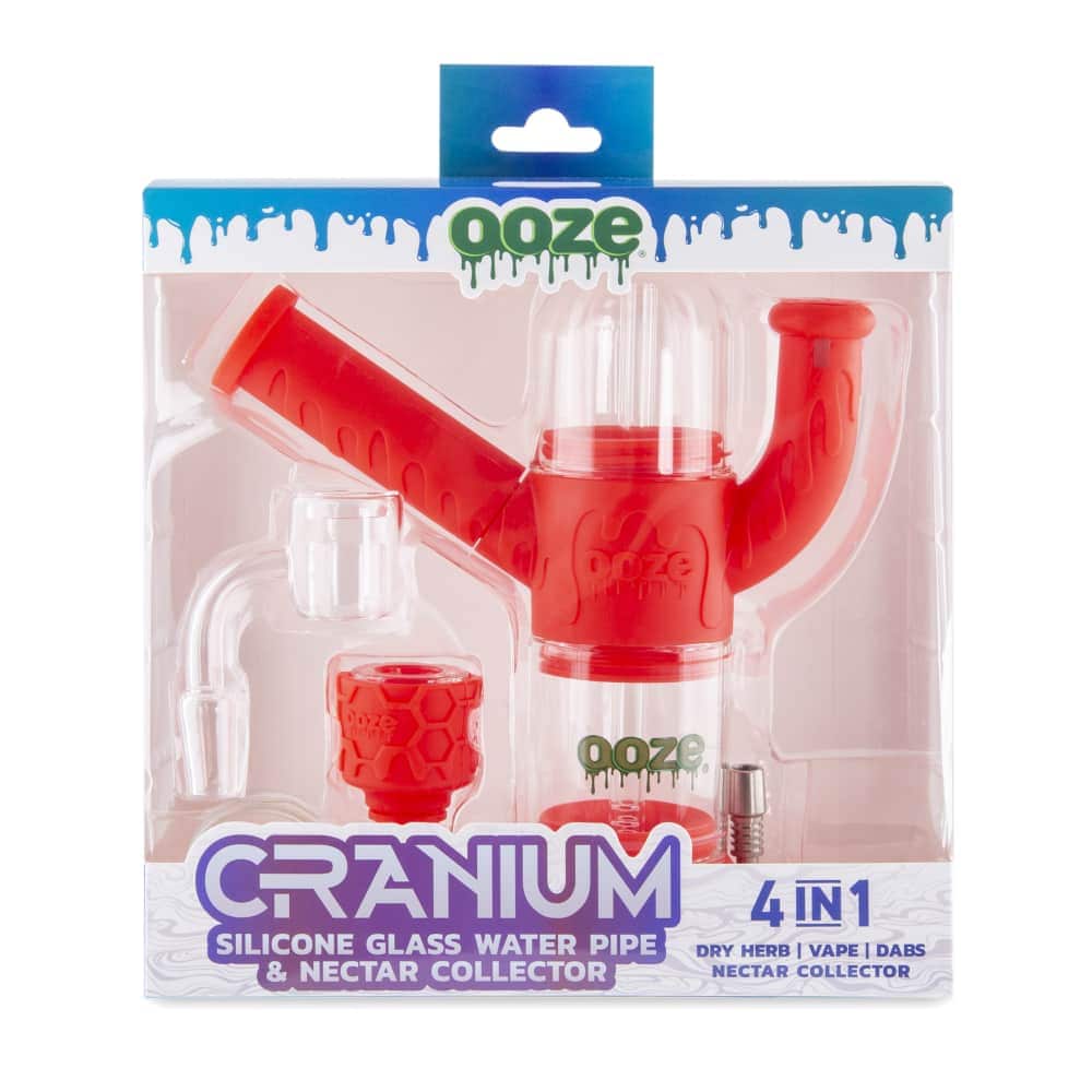 Ooze Cranium Silicone 4-in-1 Hybrid Bong