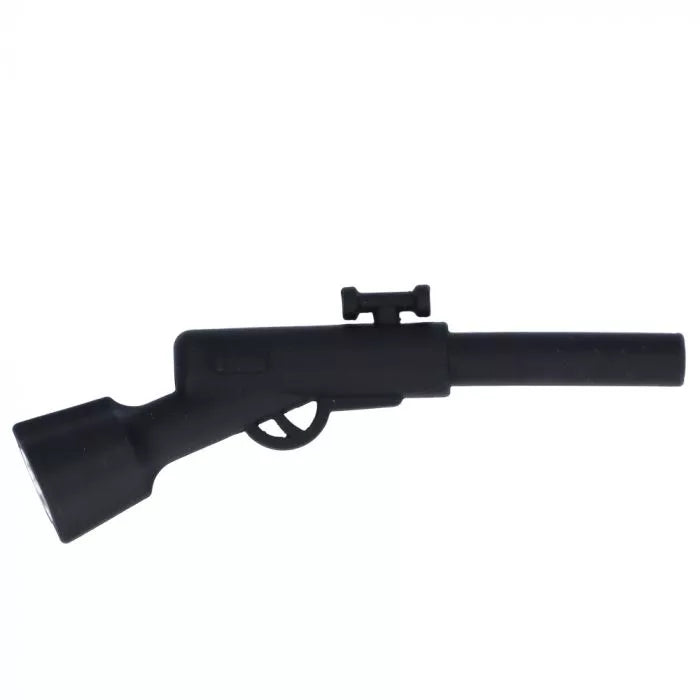 Silicone Shotgun Hand Pipe with Insert Metal Bowl