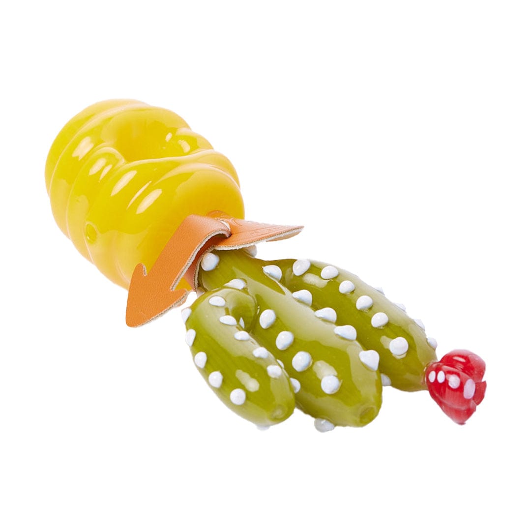 Cheech Glass Hand Pipe Yellow Cheech Glass The Only Cactus