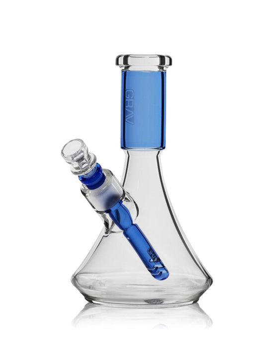 GRAV Bong Small Accented Deco Beaker Bong