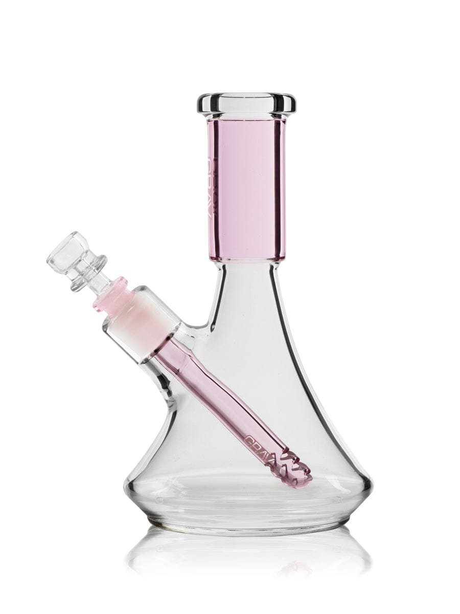 GRAV Bong Pink Small Accented Deco Beaker Bong