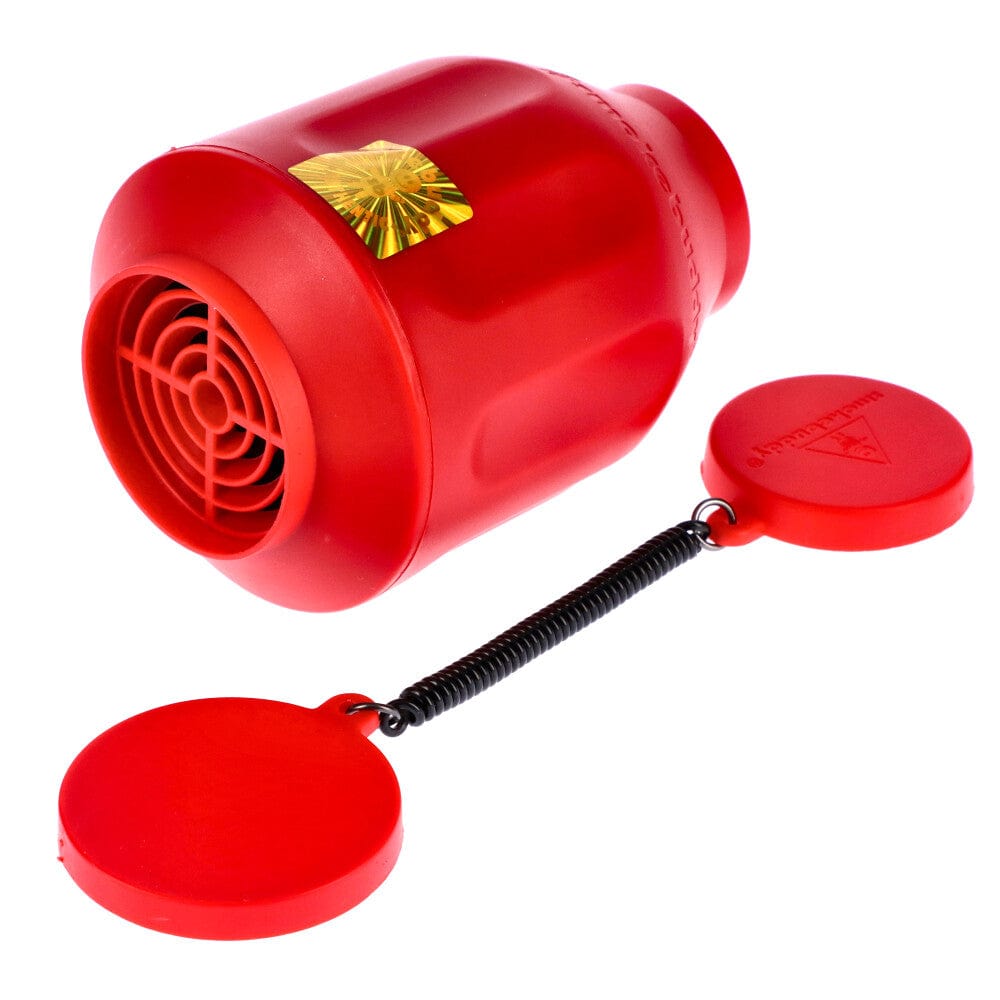 The Smoke Buddy Personal Air Filter is displayed from a slight top angle on a plain white background.