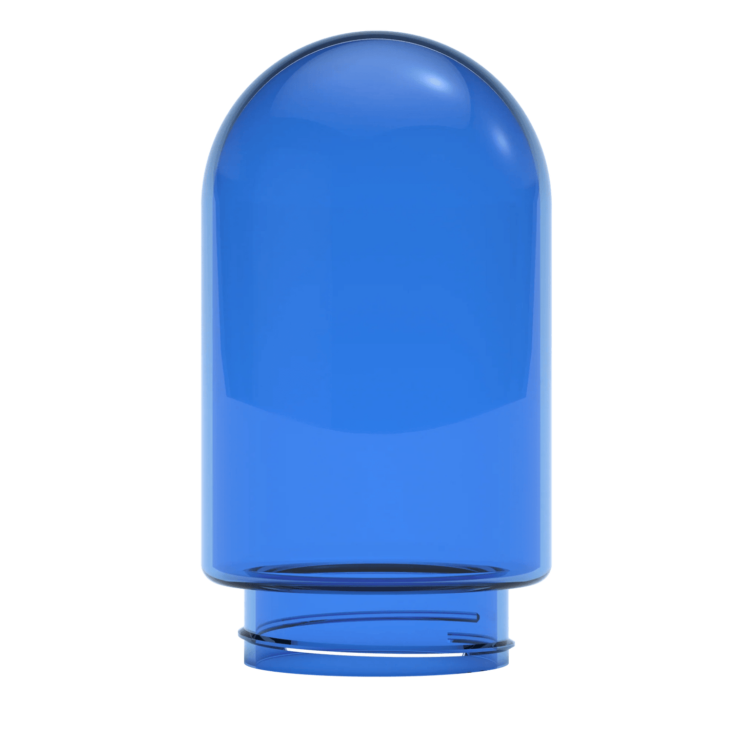 StÃ¼ndenglass Hookah Accessory Blue Single Large Glass Globe