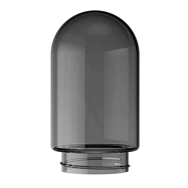 StÃ¼ndenglass Hookah Accessory Gray Single Large Glass Globe