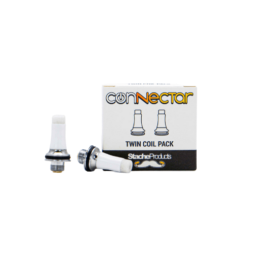 A close-up shot of the Crushed Quartz Twin Pack, featuring two white quartz pieces against a plain white background.