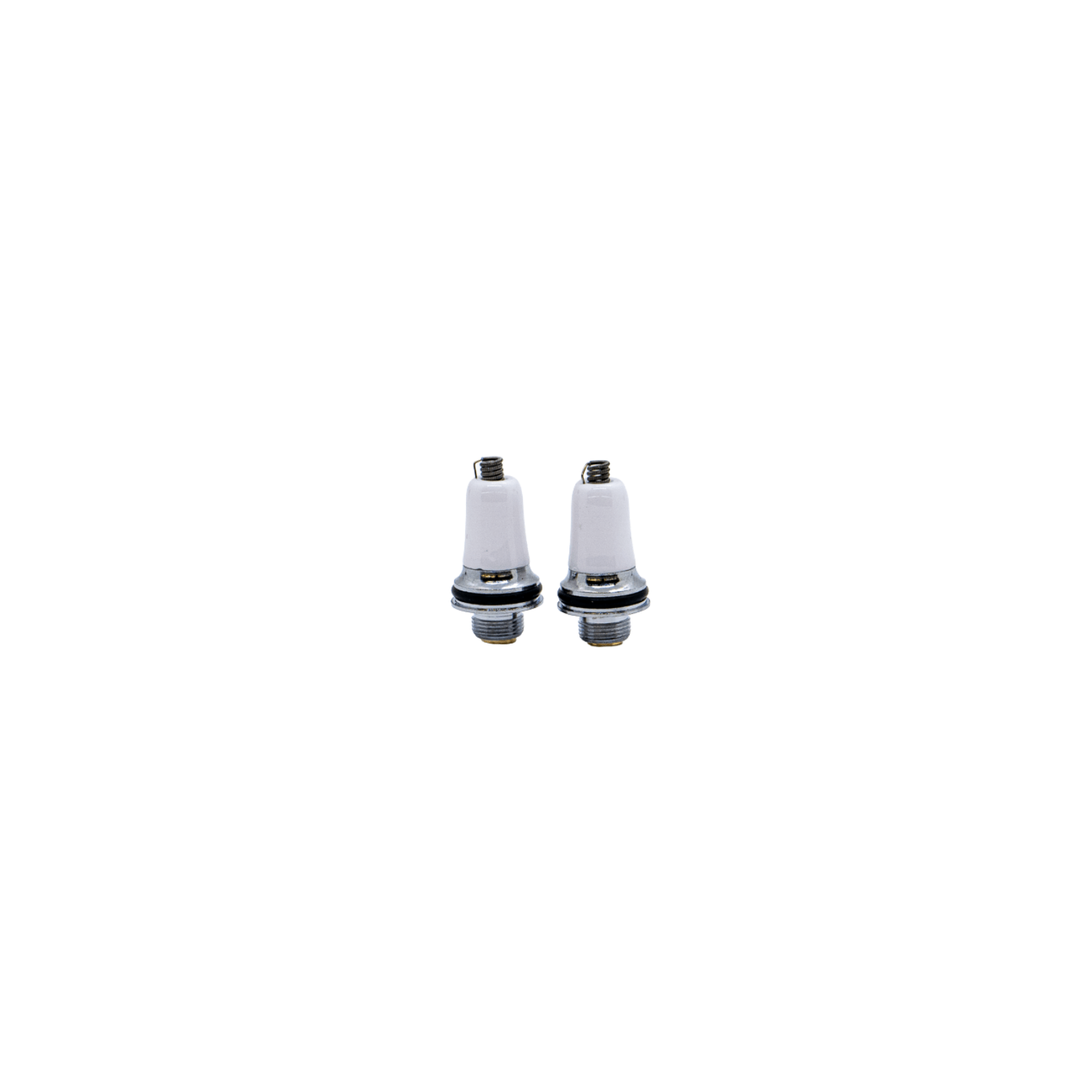 A symmetrical shot of the Clapton Twin Pack, showcasing two identical glass pieces against a plain white background.