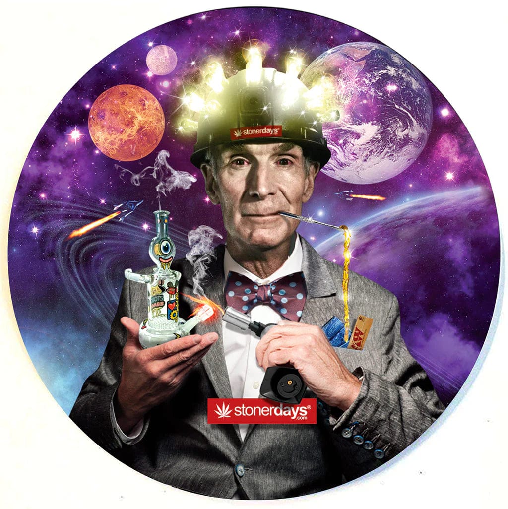 Daily High Club Bill Nye Stonerdays Round Dab Mats