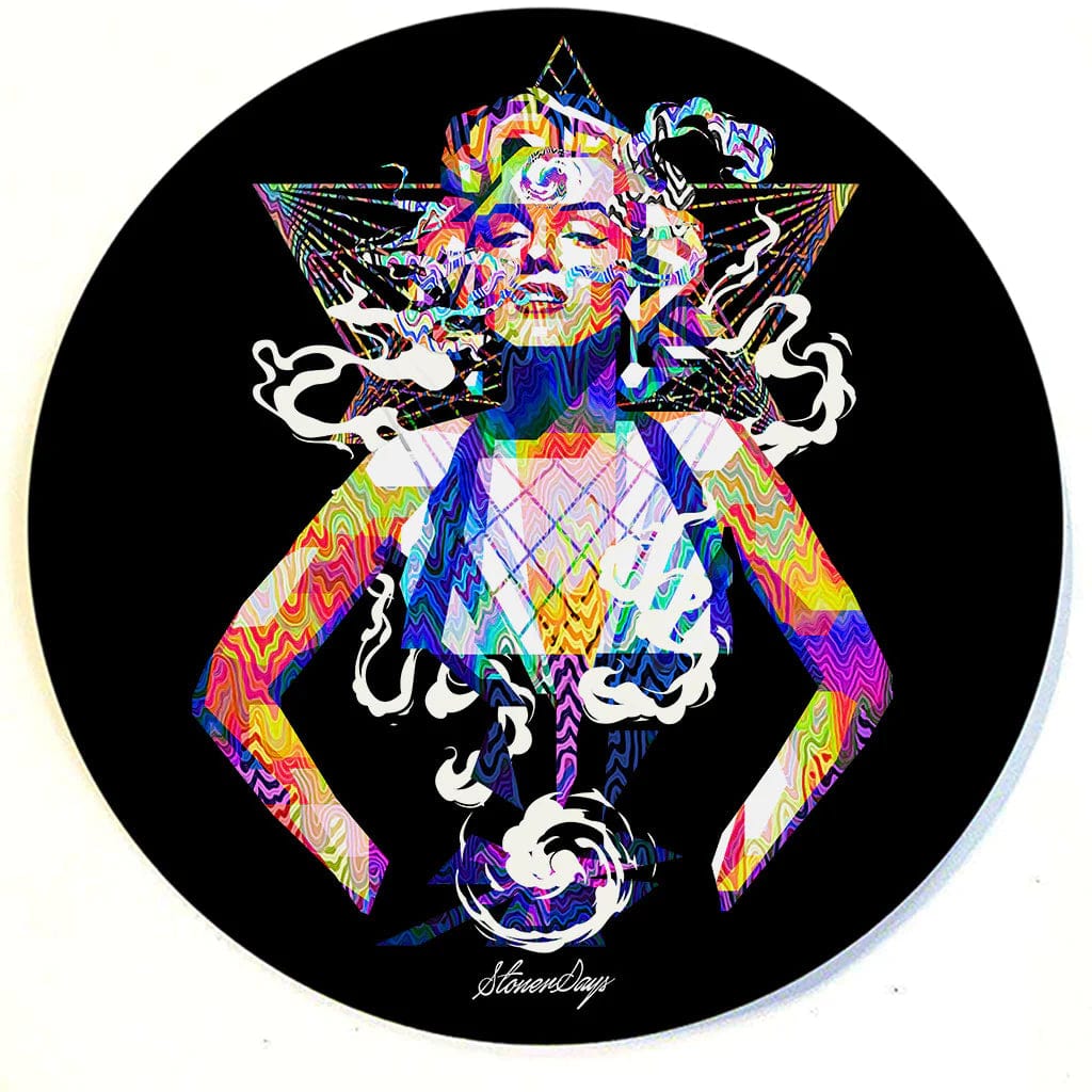 StonerDays GLASS MATS Pop Marilyn Pop Art Dab Mats