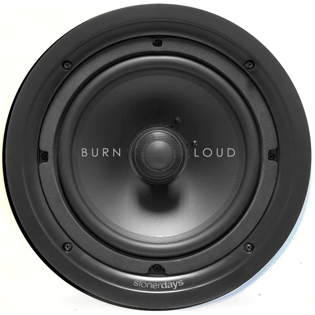 Overhead view of the Stonerdays Round Dab Mats, a circular mat with a textured surface and a minimalist design.