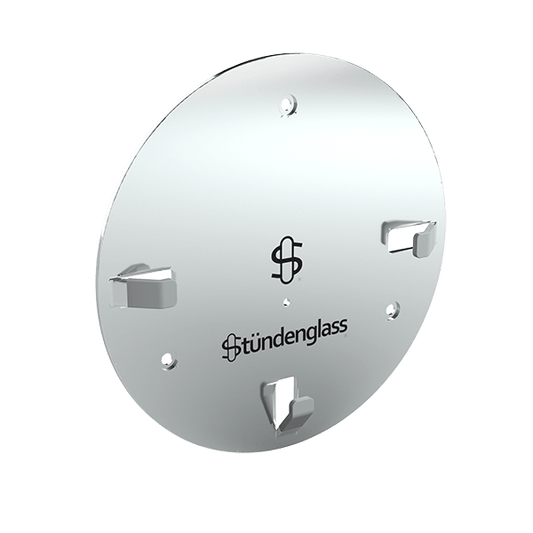 Stündenglass Hookah Accessory Polished Silver Wall Mount