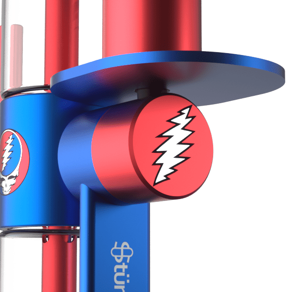 Stündenglass Hookah Grateful Dead x Stündenglass Kompact Gravity Infuser