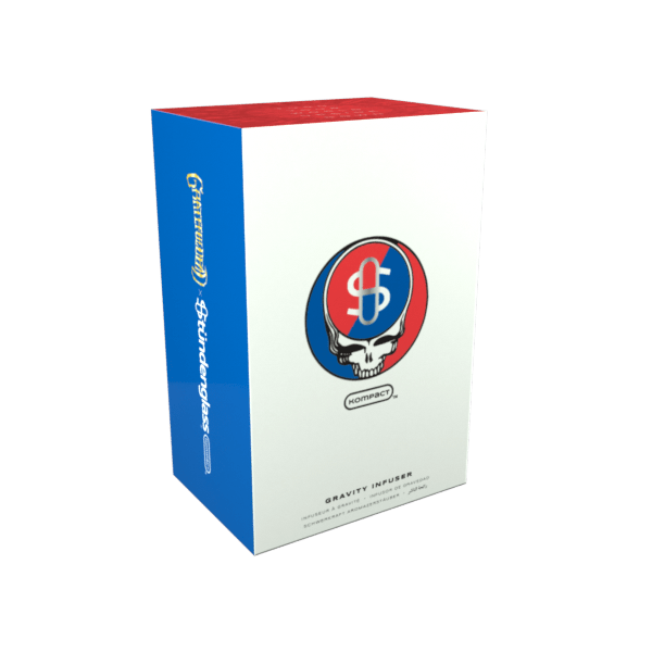 Stündenglass Hookah Grateful Dead x Stündenglass Kompact Gravity Infuser