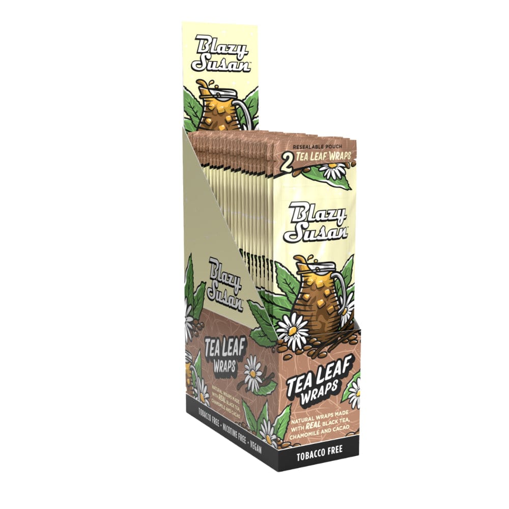 Blazy Susan Tea Leaf Wraps - Display Box