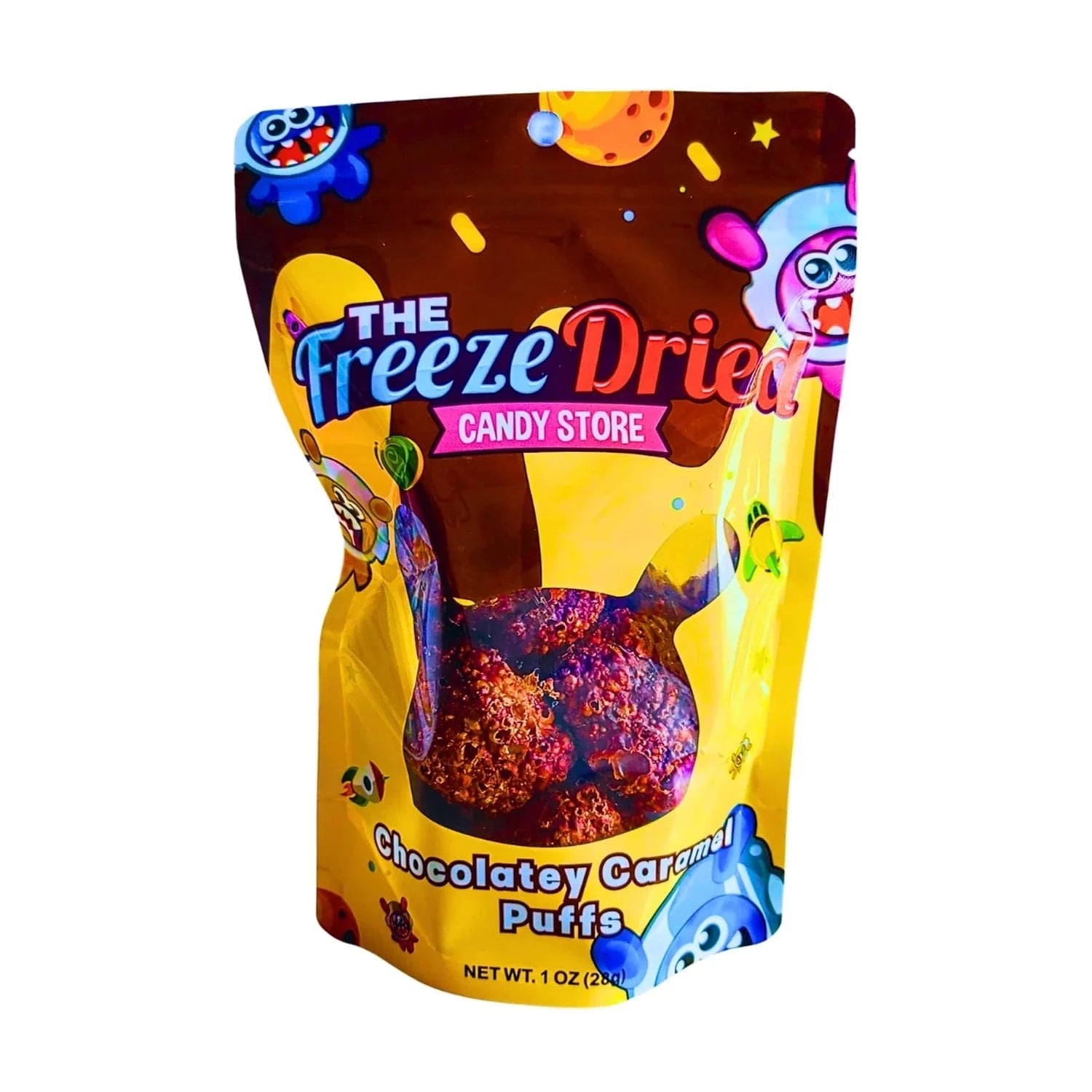 The Freeze Dried Candy Store Snacks The Freeze Dried Candy Store Freeze Dried Chocolatey Caramel Puffs
