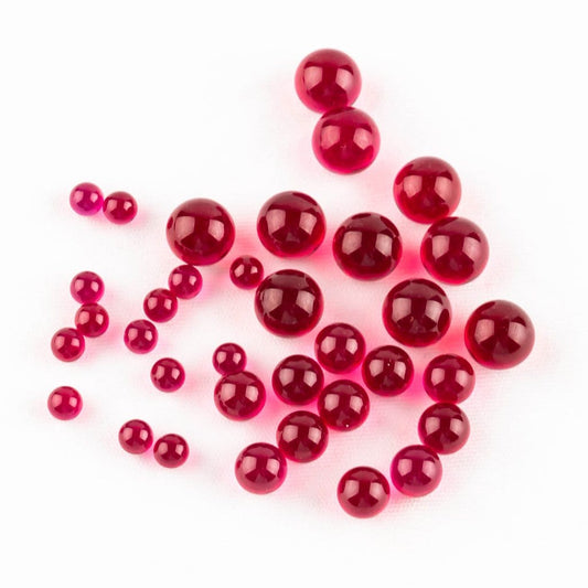 The Stash Shack 4mm (2pcs) Ruby Terp Pearls
