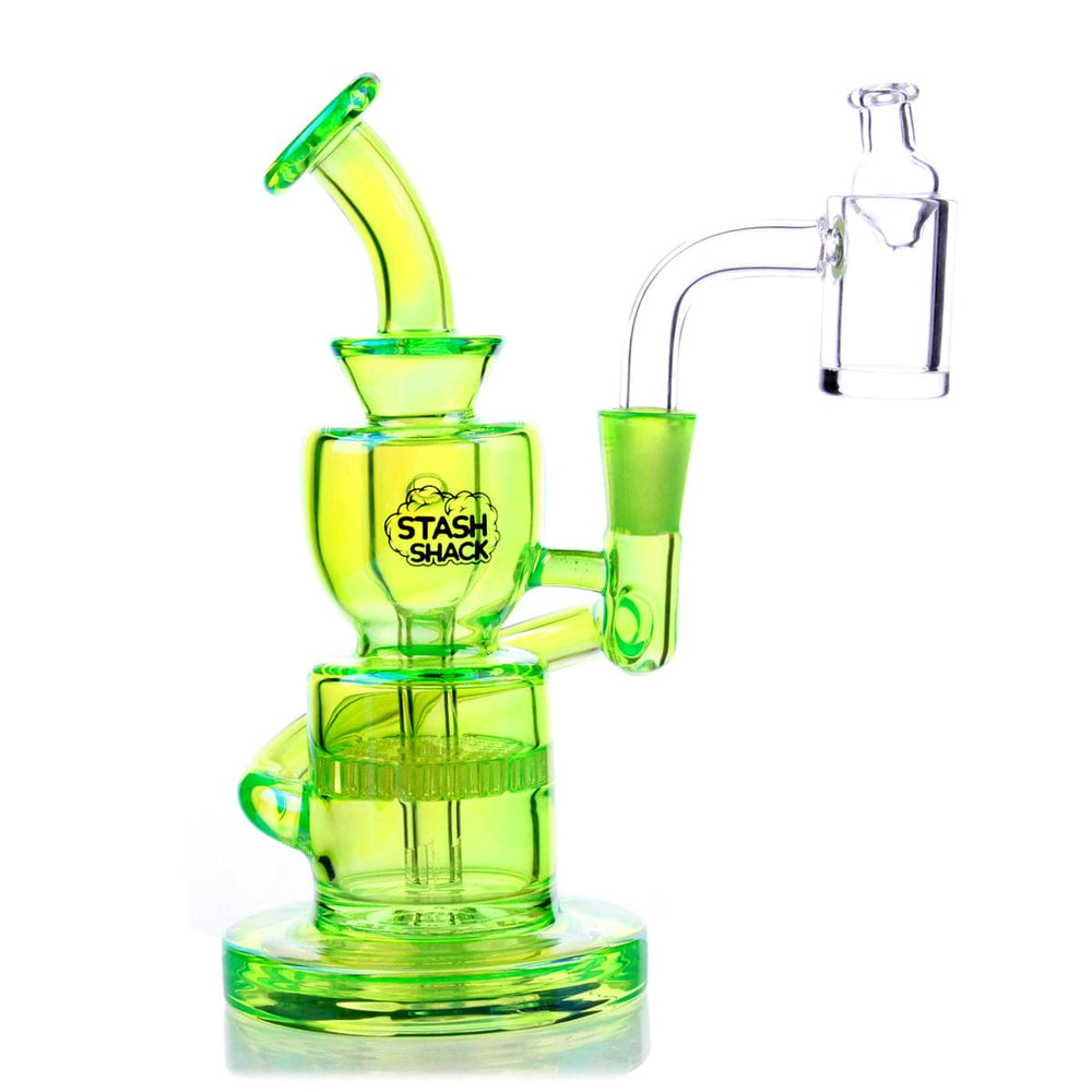 Dahlia Mini Rig - Small Glass Dab Rig for Concentrates