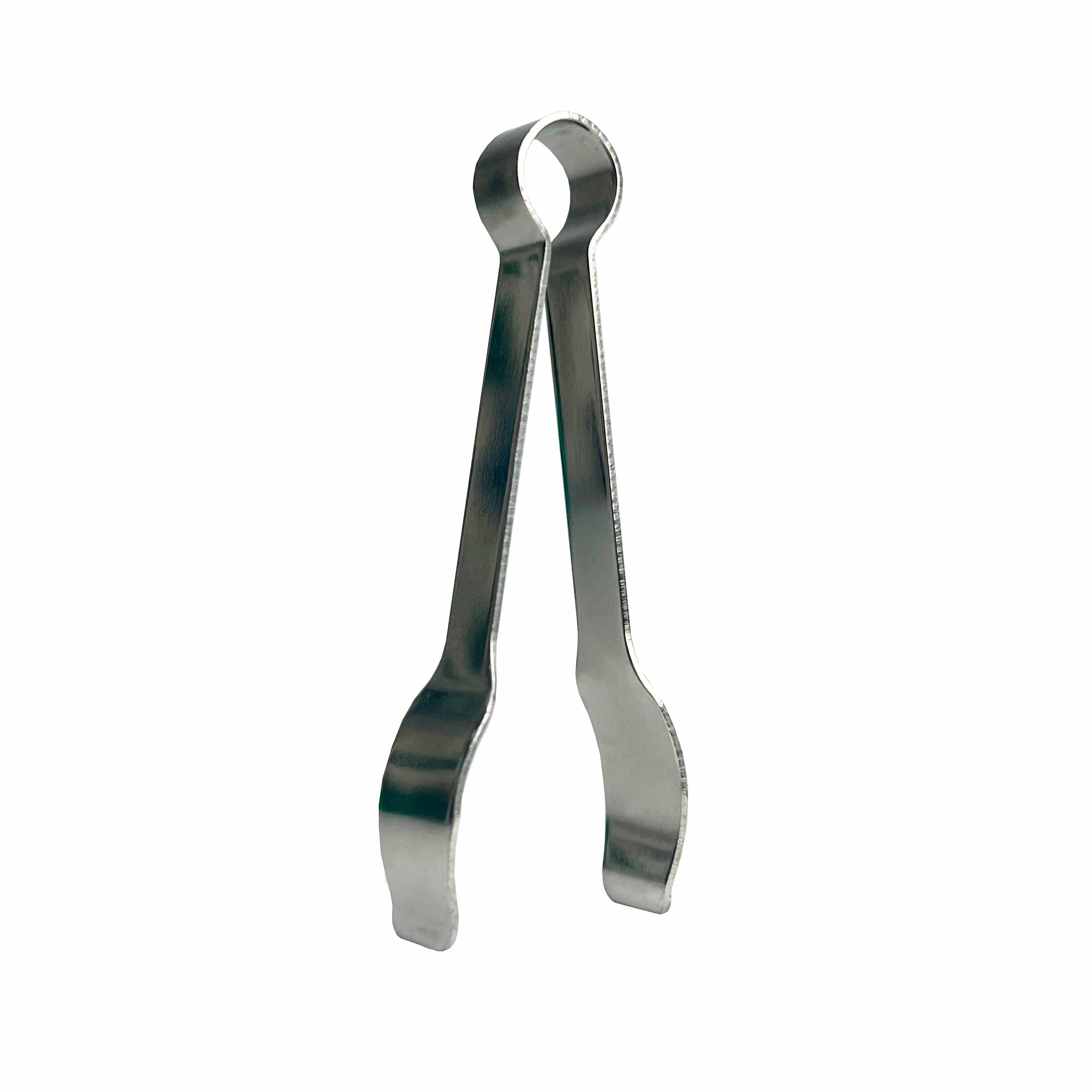 A close-up shot of the silver Vape Tweezers angled against a plain white background.
