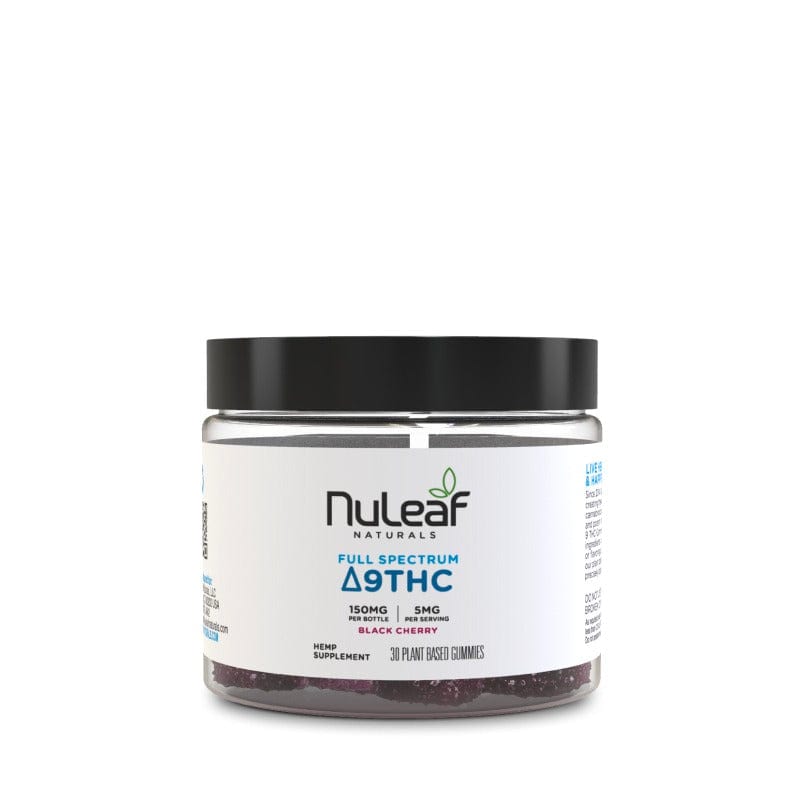 THEFABCBD DELTA9 THC Black Cherry / 30 count / Single Unit NuLeaf Naturals D9 THC Gummies