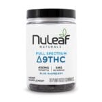 THEFABCBD DELTA9 THC Blue Raspberry / 90 count / Single Unit NuLeaf Naturals D9 THC Gummies