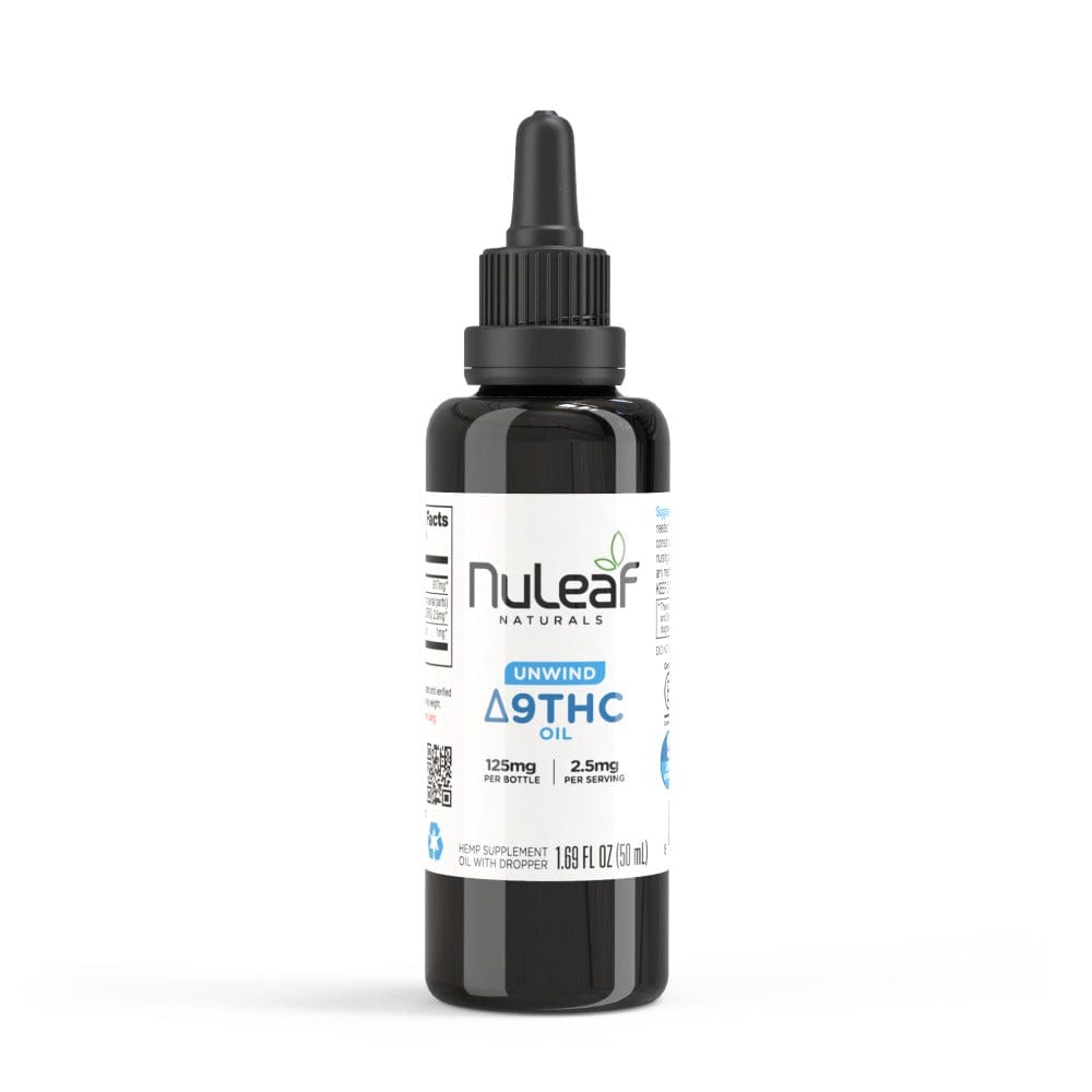 THEFABCBD DELTA9 THC D9 Oil - 50ml NuLeaf Naturals Delta 9 THC Oil