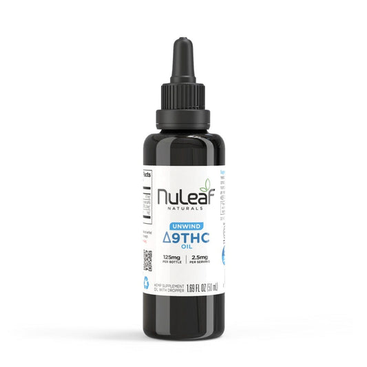 THEFABCBD DELTA9 THC D9 Oil - 50ml NuLeaf Naturals Delta 9 THC Oil