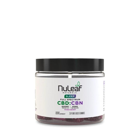 THEFABCBD Mixed Berry / 30 count / Single Unit NuLeaf Naturals SLEEP - CBD:CBN Gummies