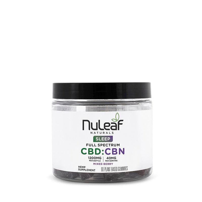 THEFABCBD Mixed Berry / 60 count / Single Unit NuLeaf Naturals SLEEP - CBD:CBN Gummies