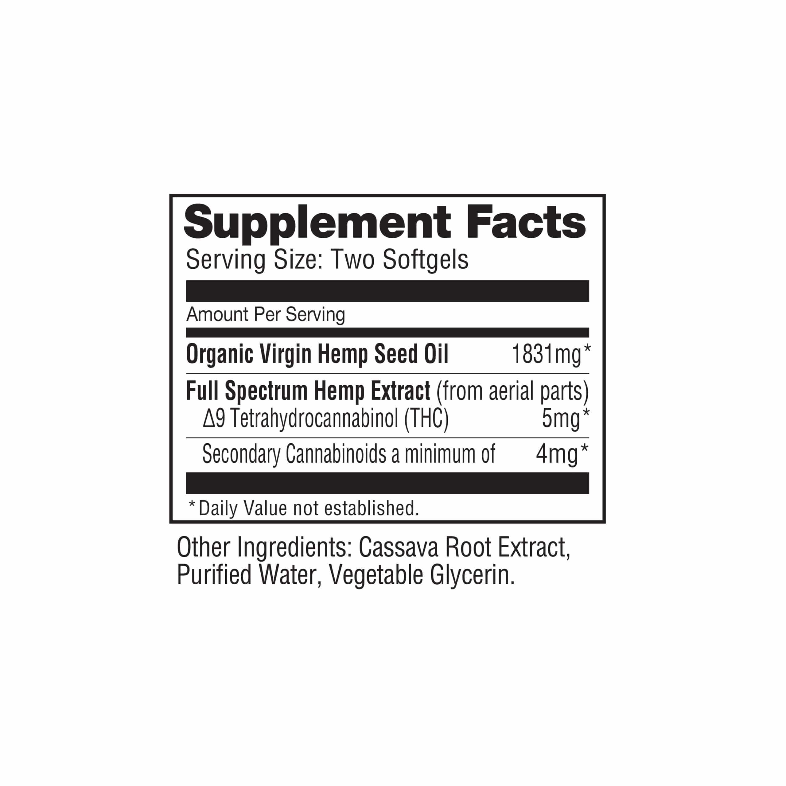 THEFABCBD DELTA9 THC NuLeaf Naturals Delta 9 THC Capsules