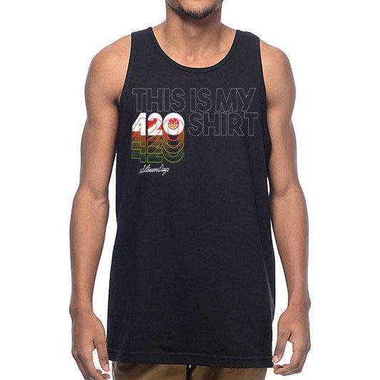 StonerDays Apparel Mens This is My 420 Shirt Tank