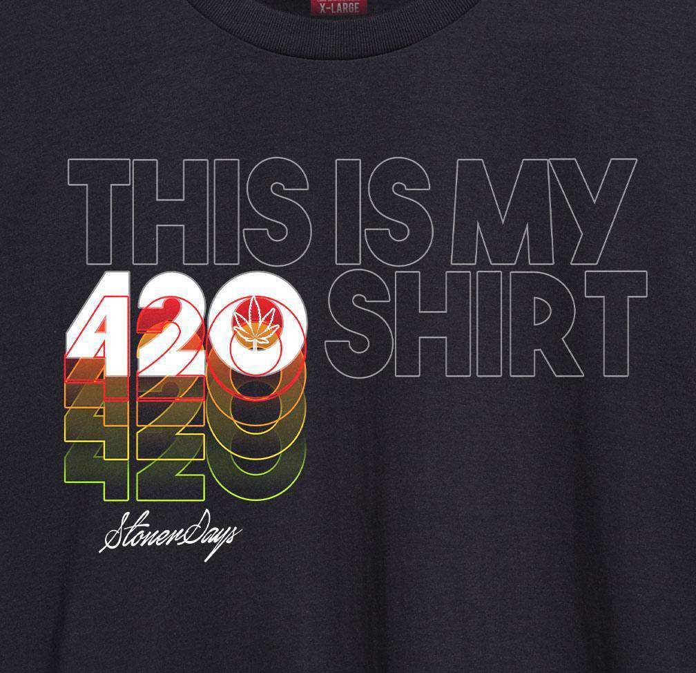 StonerDays Apparel Mens This is My 420 Shirt Tank