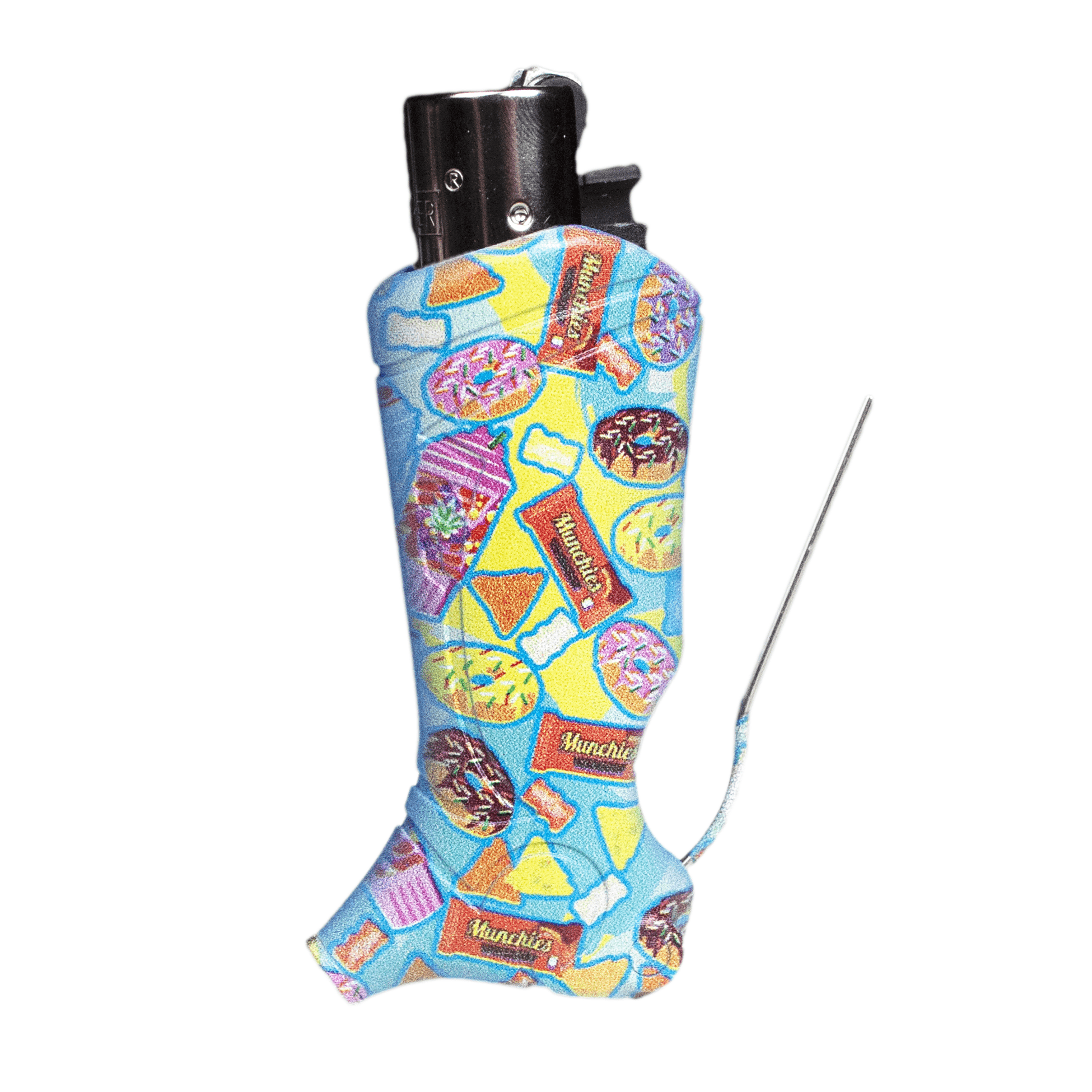 Front view of the Flashbacks - CLIPPER with a bright blue finish and visible metallic accents.