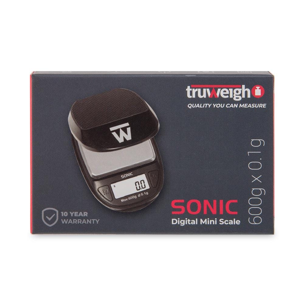Truweigh Scales 600g x 0.1g / Black Sonic Scale | 600g x 0.1g