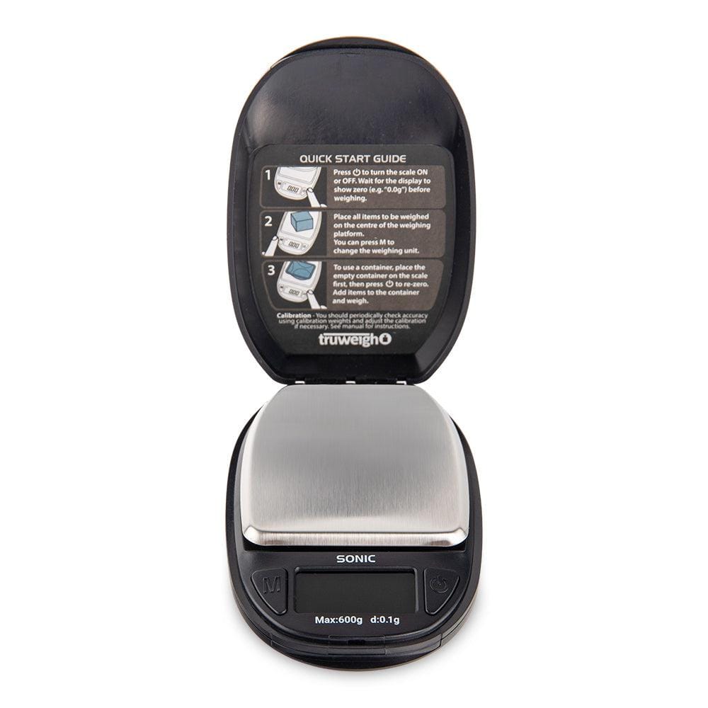 Truweigh Scales 600g x 0.1g / Black Sonic Scale | 600g x 0.1g