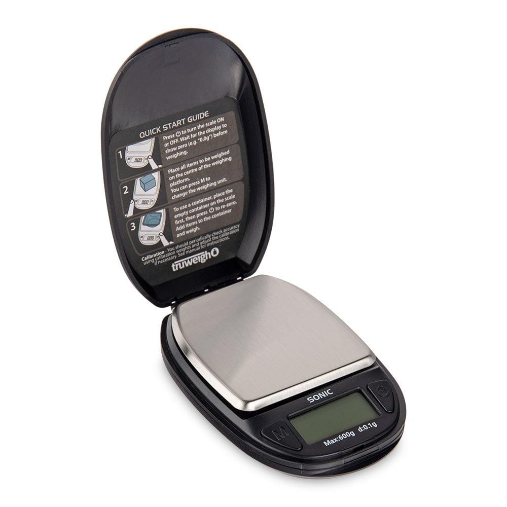 Truweigh Scales 600g x 0.1g / Black Sonic Scale | 600g x 0.1g