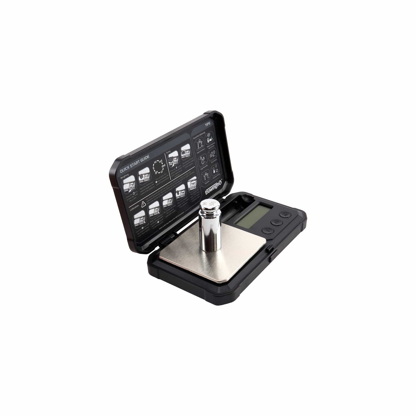 Truweigh Scales Predator Mini Scale with Weight â€“ 100g x 0.01g