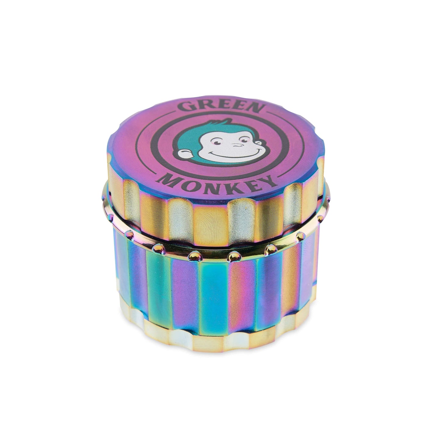 Green Monkey Grinders Rainbow Javan 55mm Magnetic Herb Grinder