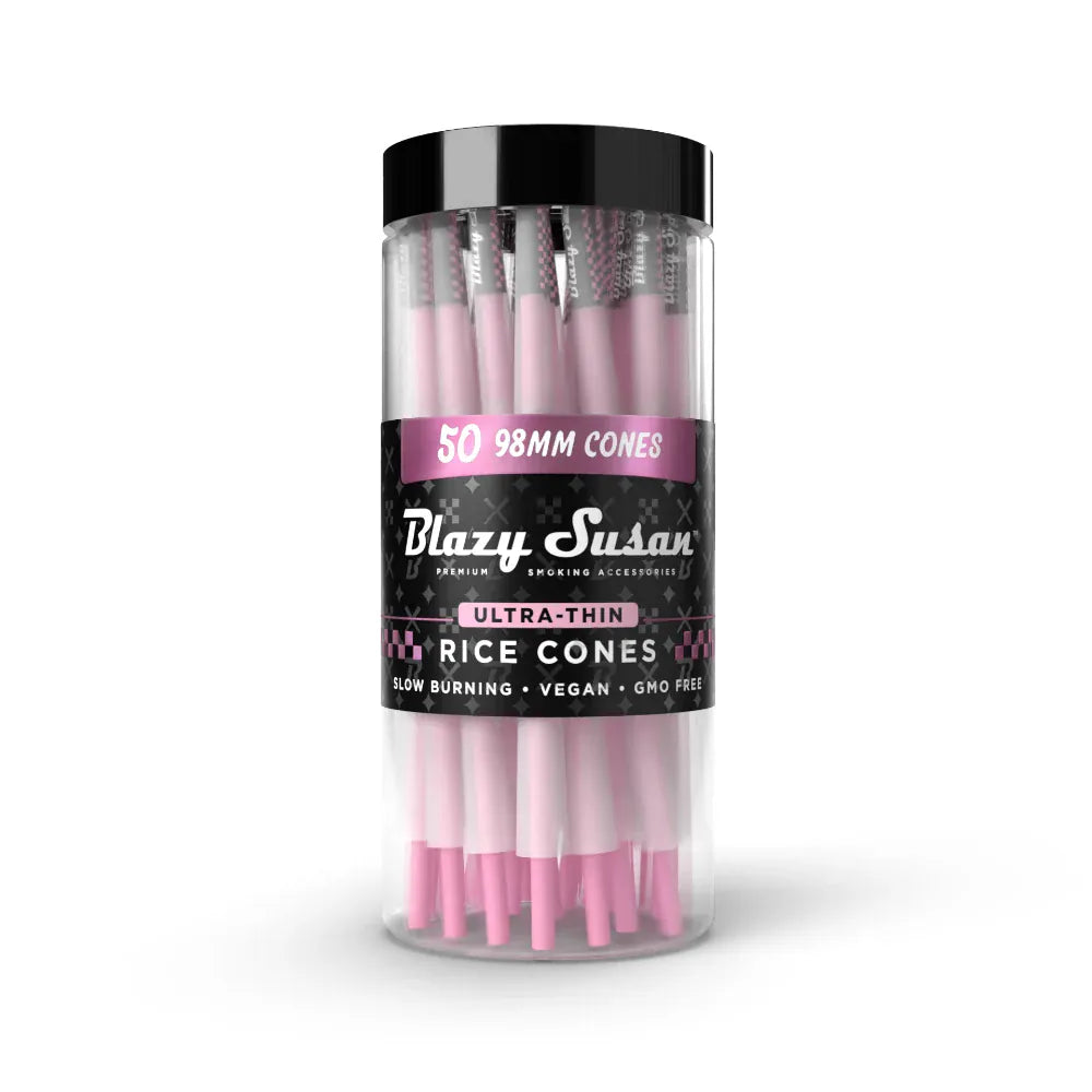 Blazy Susan Ultra Thin Rice Cones | Jar