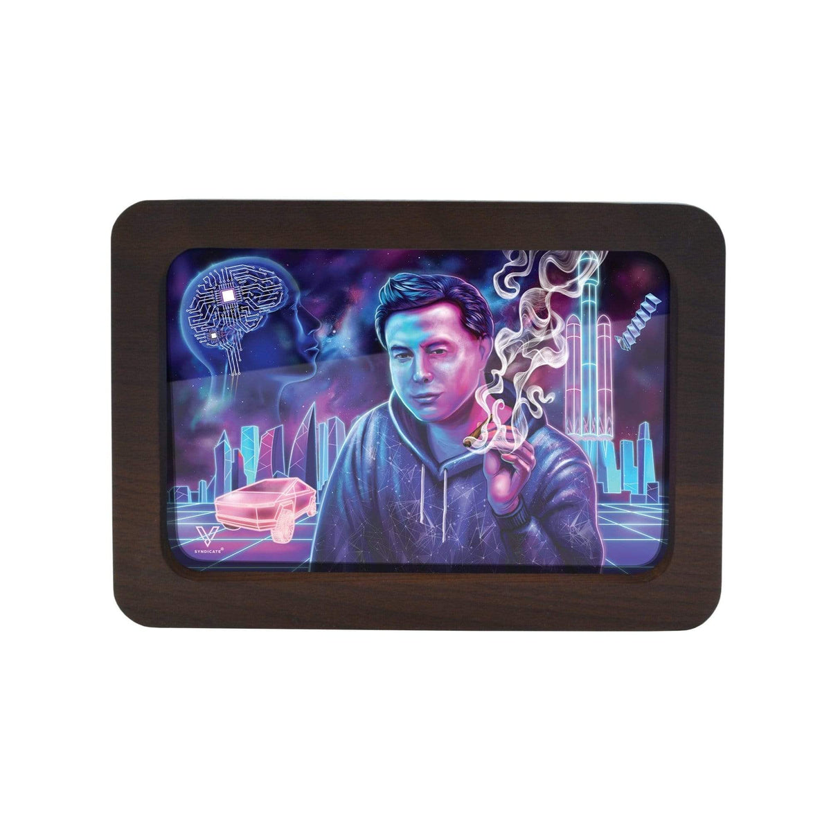 V-Syndicate Accessory Small / Space Xhale V-Syndicate High-Def 3D Rolling Trays