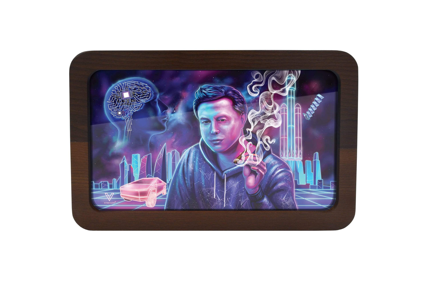 V-Syndicate Accessory Medium / Space Xhale V-Syndicate High-Def 3D Rolling Trays