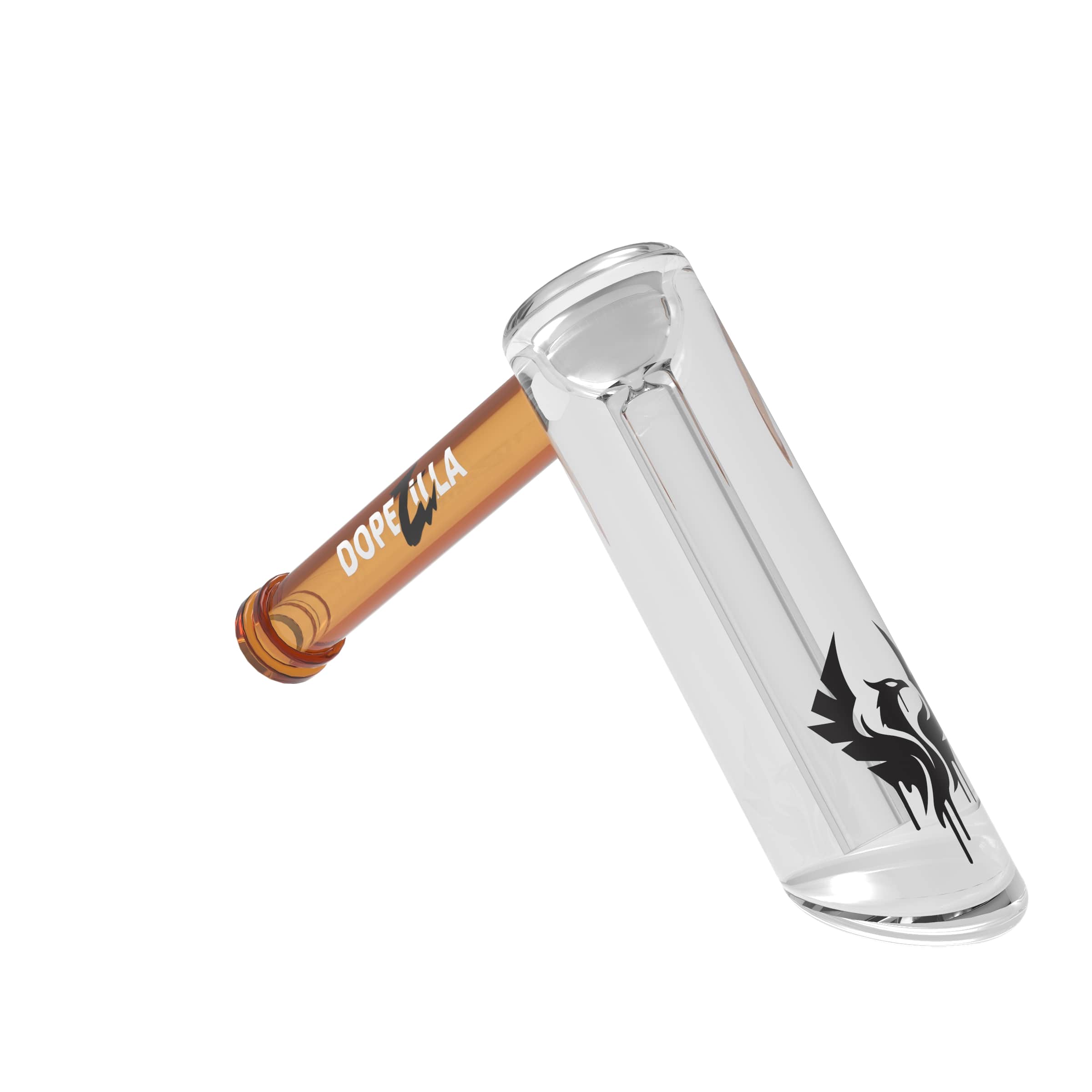 Valiant Distribution Bubbler Amber Dopezilla Phoenix Bubbler - 5 in.