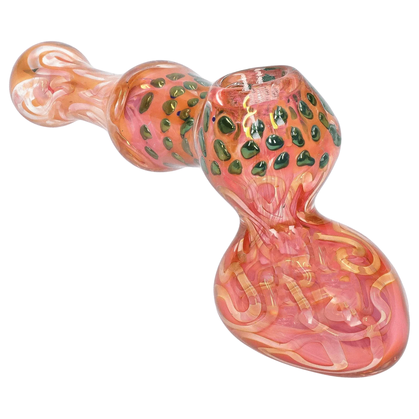 DHC Bubbler DHC Gold Fume and Slime Hammer Bubbler - 8 in.