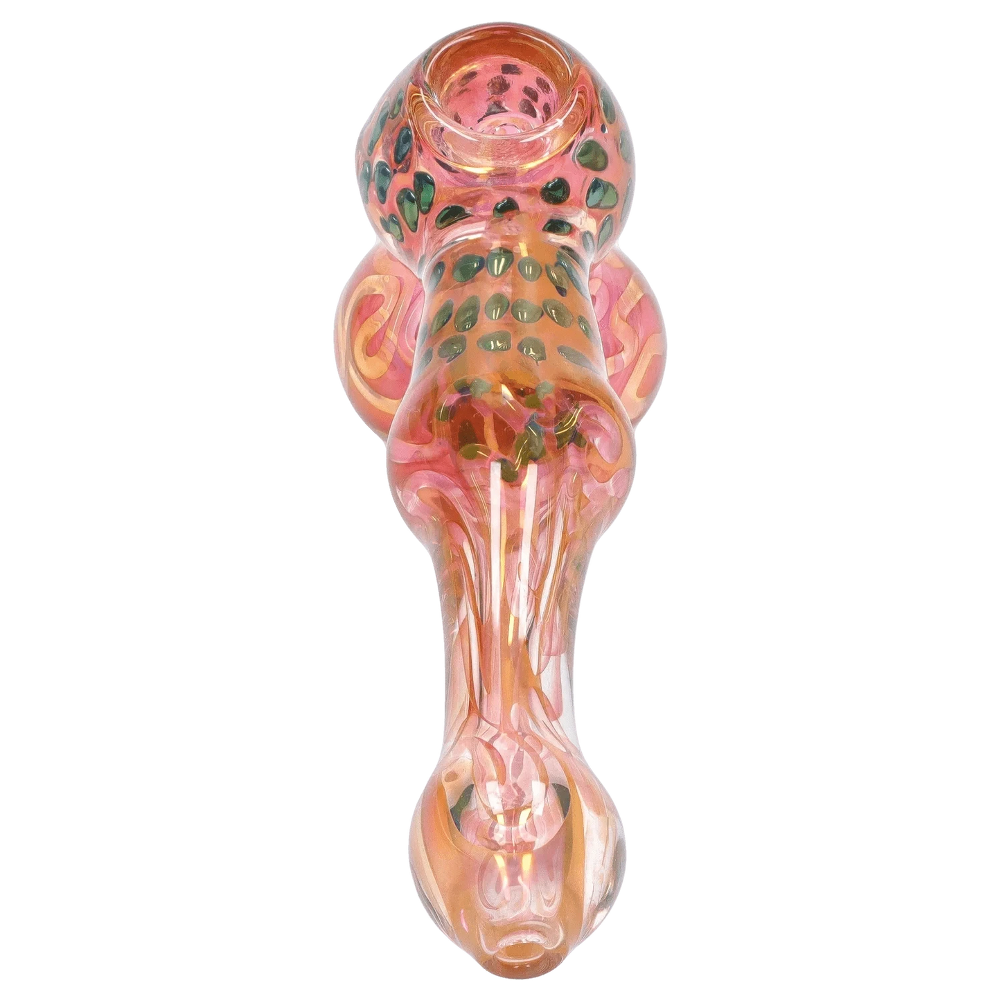 DHC Bubbler DHC Gold Fume and Slime Hammer Bubbler - 8 in.