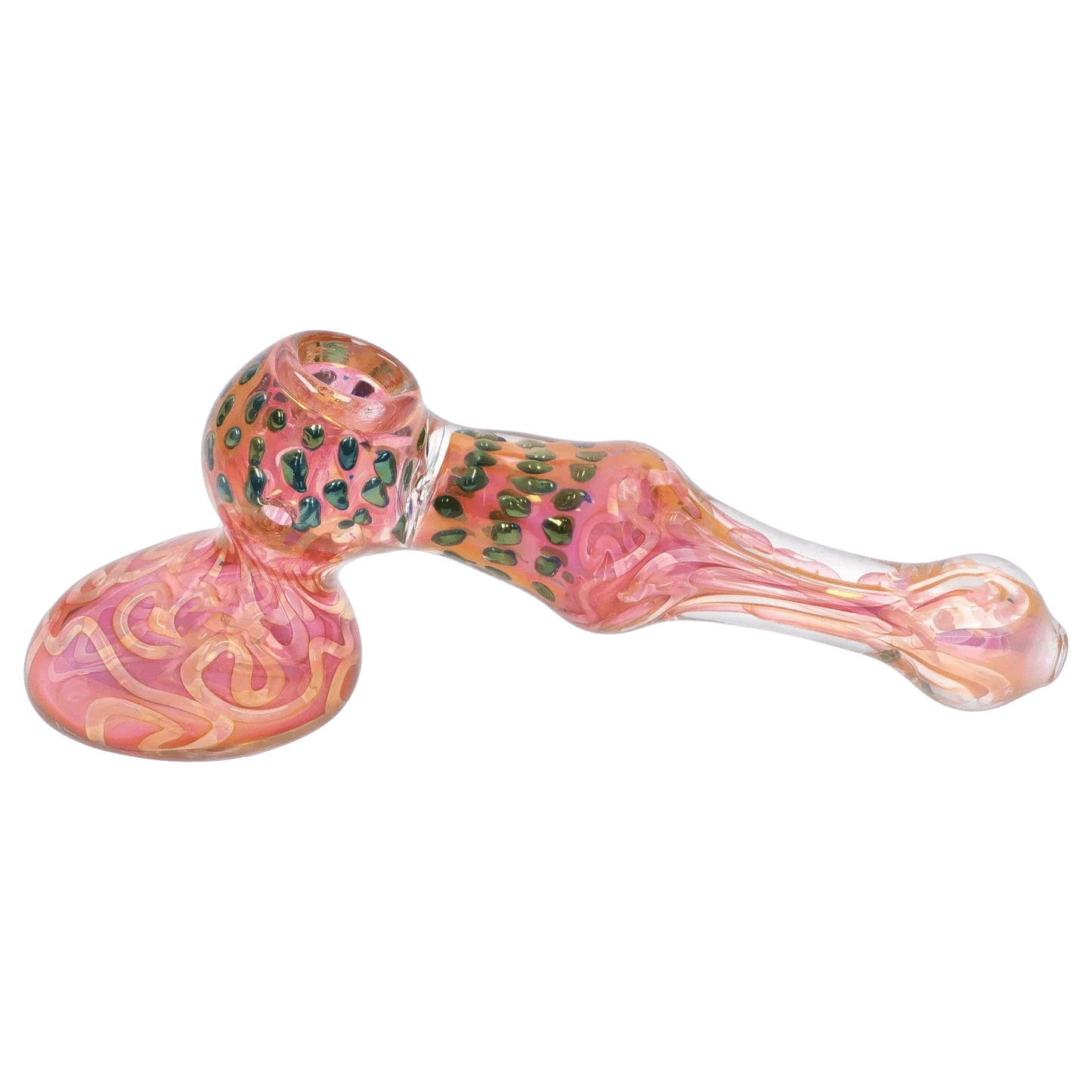 DHC Bubbler DHC Gold Fume and Slime Hammer Bubbler - 8 in.