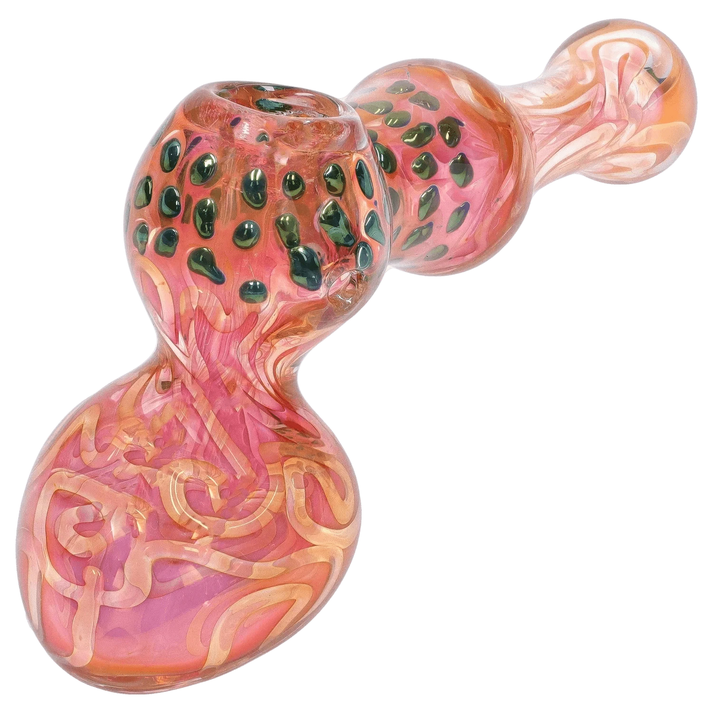 DHC Bubbler DHC Gold Fume and Slime Hammer Bubbler - 8 in.