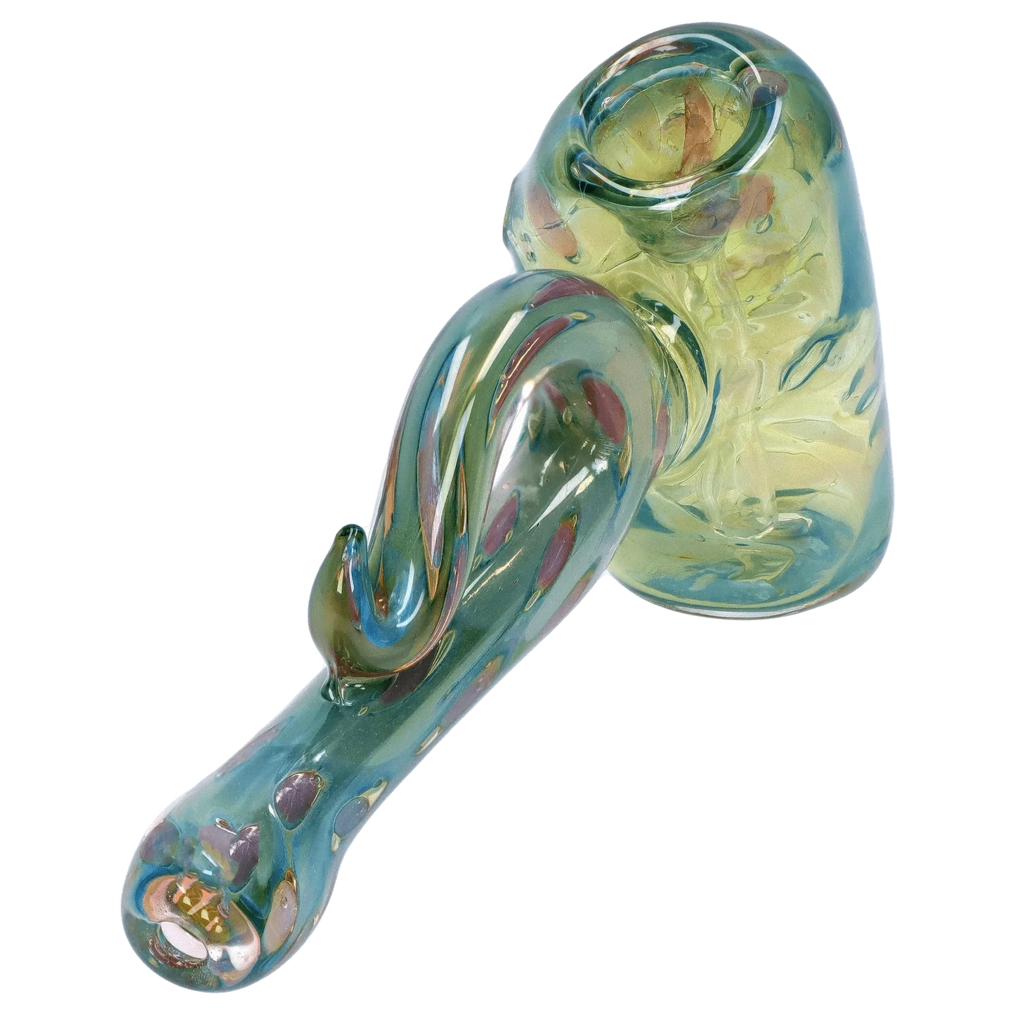 DHC Bubbler DHC Gold Fume Bubble Trap Hammer Bubbler - 6 in.