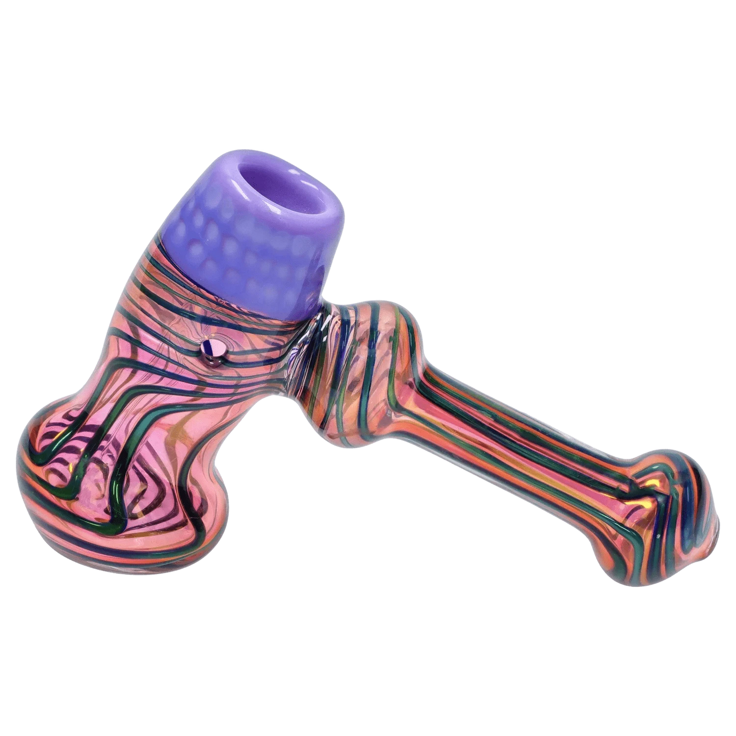 DHC Bubbler DHC Gold Fume Hammer Bubbler - 7 in.