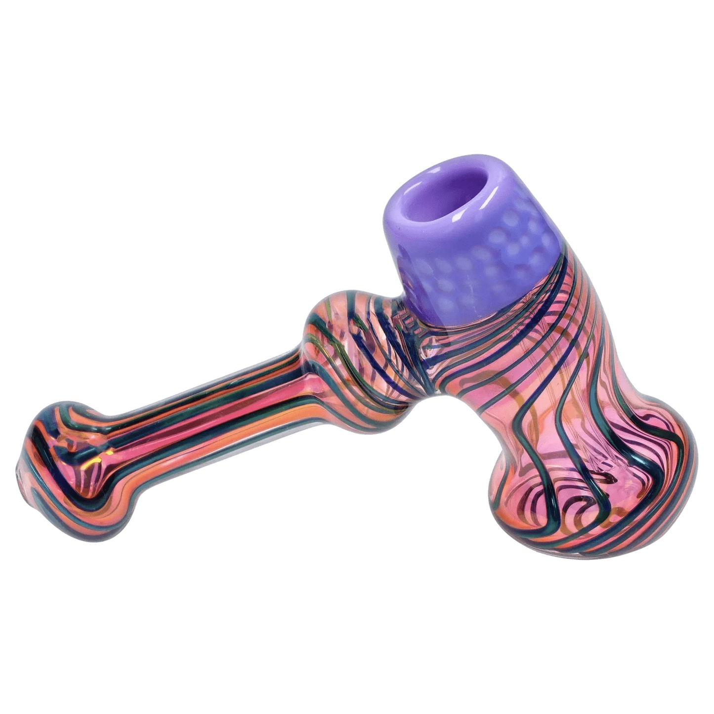 DHC Bubbler DHC Gold Fume Hammer Bubbler - 7 in.