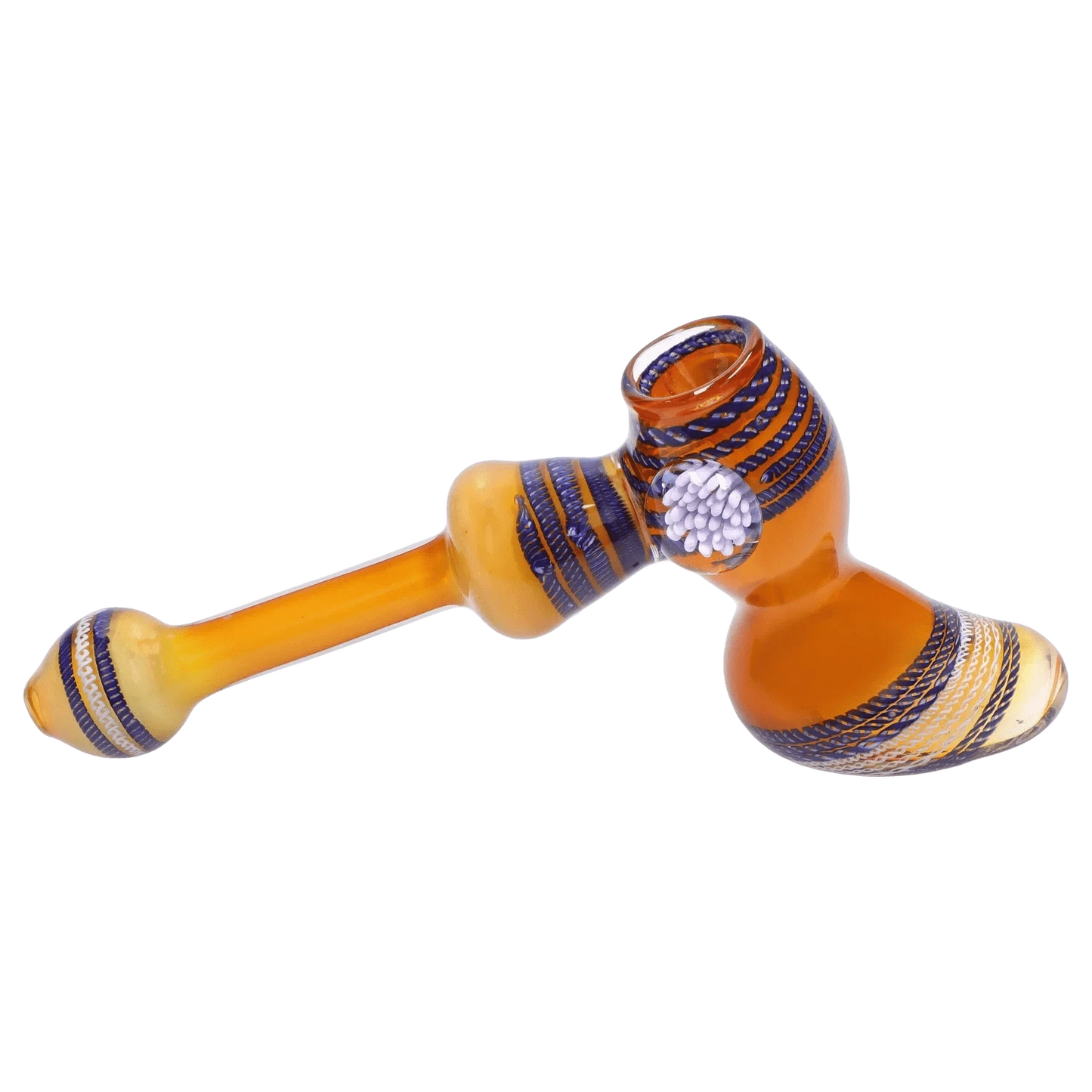 DHC Bubbler DHC Gold Fume with Locket Hammer Bubbler - 9 in.